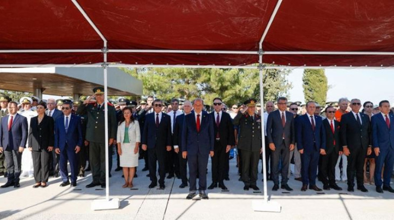 Rumların 50 yıl önce Muratağa-Sandallar ve Atlılar'da şehit ettiği Kıbrıs  Türkleri anıldı