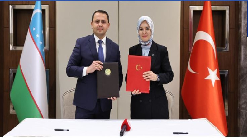 Türkiye ve Özbekistan arasında "Sosyal Hizmetler Alanında İş Birliğine İlişkin Mutabakat Zaptı" imzalandı
