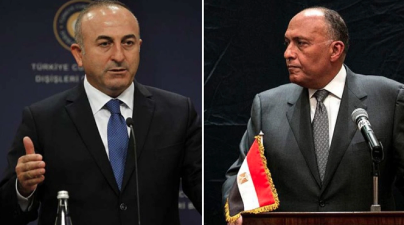 Dışişleri Bakanı Mevlüt Çavuşoğlu ve Mısırlı mevkidaşı Samih Şukri Ankara'da bir araya geldi: İkili ve bölgesel konular ele alınacak!