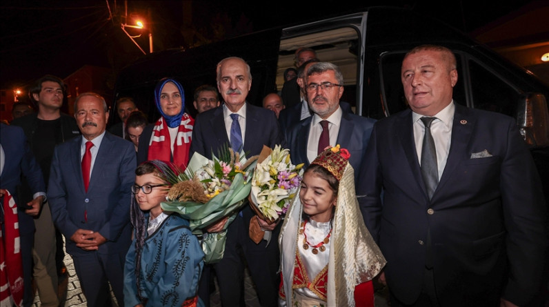 TBMM Başkanı Kurtulmuş, Afyonkarahisar'da Büyük Zafer'in 102. Yıl Dönümü  etkinliklerine katıldı