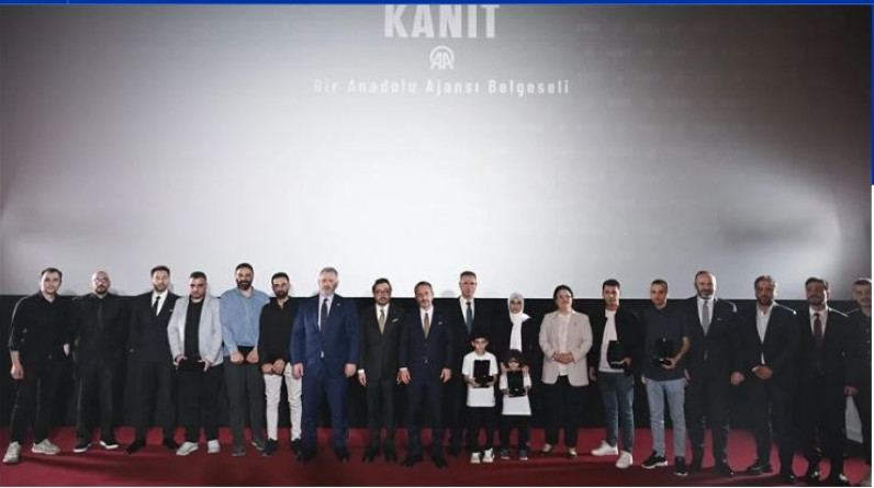 AA'nın "Kanıt" belgeselinin galası  yapıldı